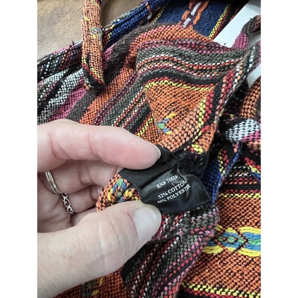 Bobi Los Angeles Sleeveless Romper Aztec Southwest Tie Boho Size XS Multicolor - Picture 8 of 13